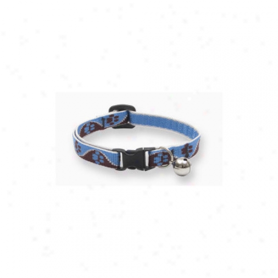 Lupine Pet Muddy Paws 1/2'' Adjustable Cat Safety Collar