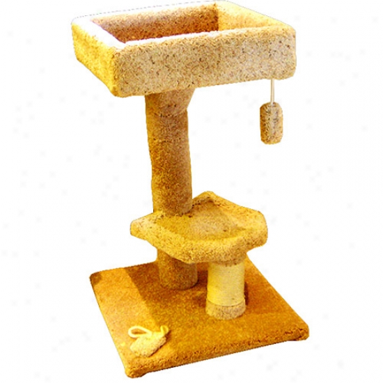 Majestic Pet3 4 In. Kitty Cat Perch