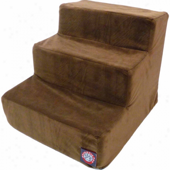 Splendid Pet Products 3 Step Suede Pet Stairs