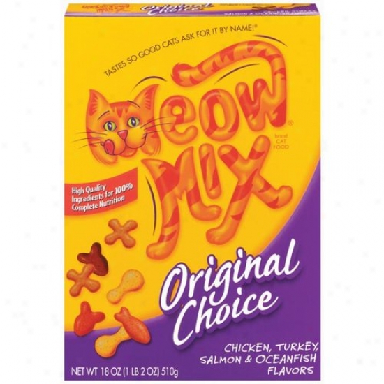 Meow Mix Original Choice Cat Food- 18 Oz.