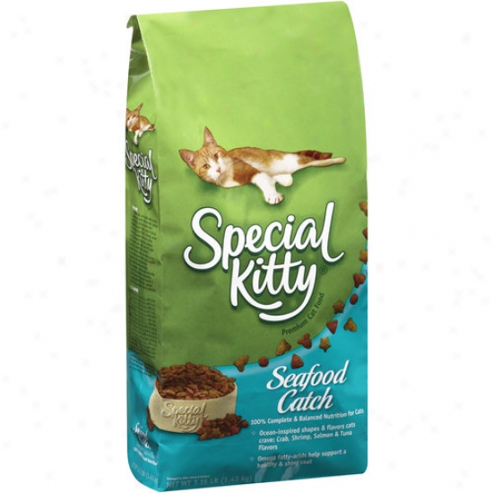 Special Kitty Seafood Catch Cat Food, 3.15 Lb