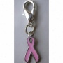 Diva-dog 2468132 Minnow Ribbon Breast Cancer Awareness Charm