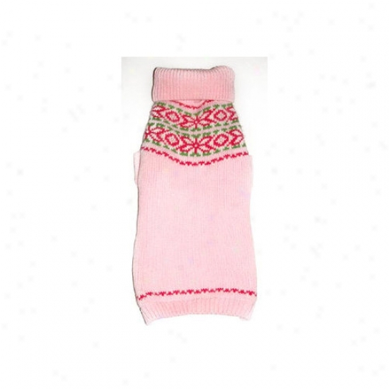A Pet's World Fair Isle Dog Sweater