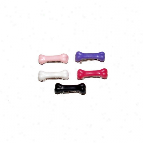 A Pet&'s World Five Dog Bone Barrettes For Females