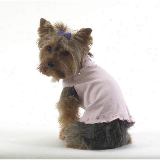 A Pet's World Sequin Dog T-shirt