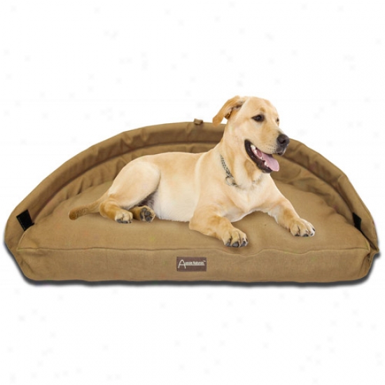 Abo Gear Aussie Naturals 100% Natural Cotton Adelaide Pet Bed, Large 36" X 24"