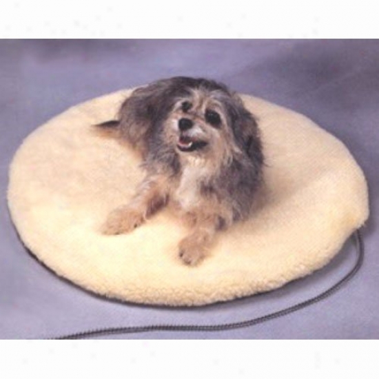 Allied Precision Round Heated Pet Bed