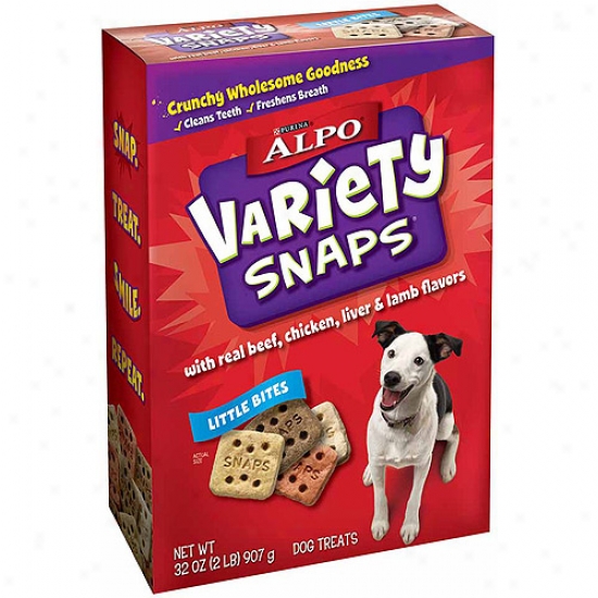 Alpo Variety Snaps Purina Dog Treats, 32oz