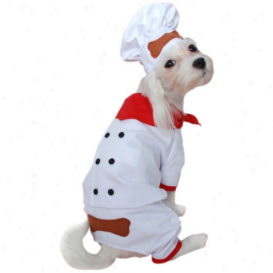 Anit Accessories Chef Dog Costume
