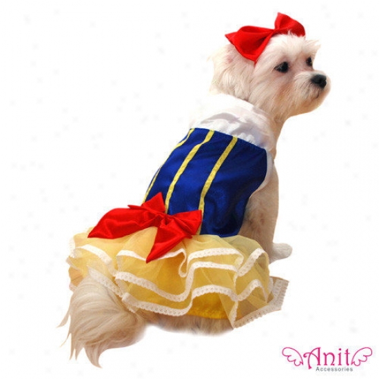 Anit Accessories Snow Princess Dog Costume
