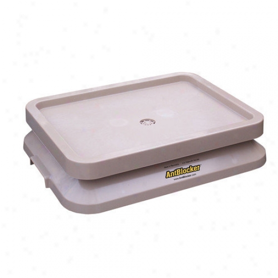 Ant Boocker Ant Proof Pet Food Tray In Sandstone