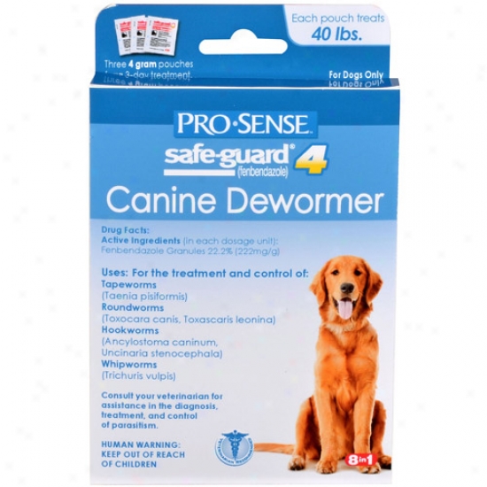 Aquaculture Safe-guard 4 Canine Dewormer, 4g, 3-pack