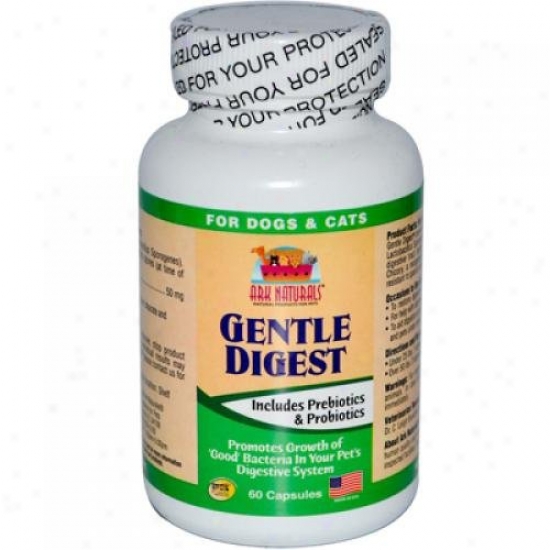 Ark Nautrals Gentle Digest Against Dogs And Cats 60 Capsules