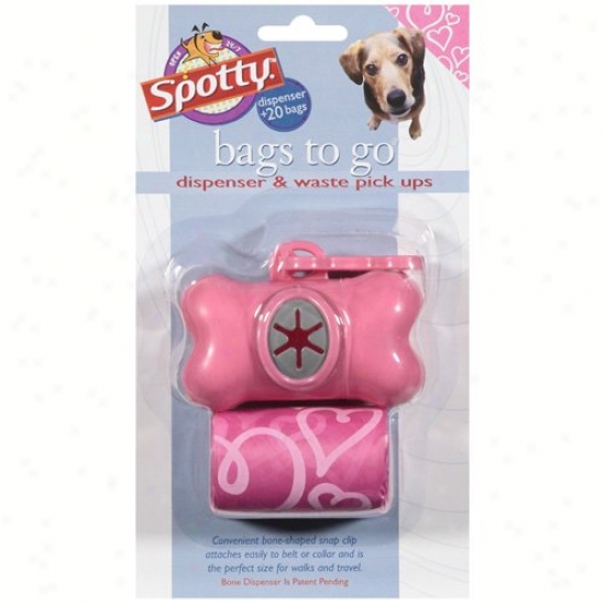 Bags-to-go Dispense5 With Refill Dog Bags  (20 Pack)