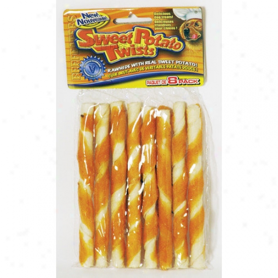 Beefeaters Wrapped Rawhide Twist Dog Treat