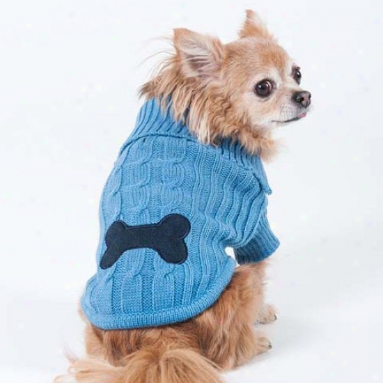 Bone Patch Cable Sweater