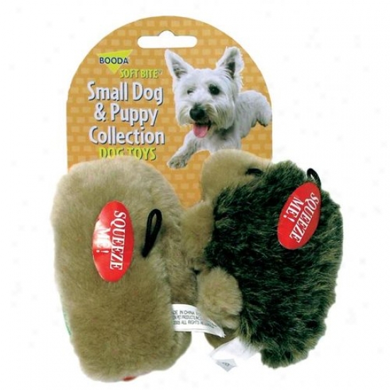 Booda 07549 Doskocil  Aspen Pet Small Hedgehog &  Hotdog Dog &  Puppy Toy