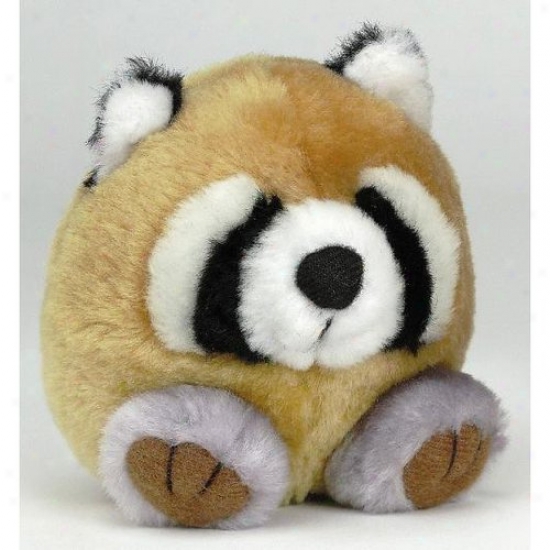 Booda 53601 Doskocil  Aspen Pet Medium Raccoon Squatters Dog Toy