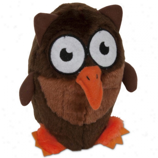 Booda Pet Products Pet Owl Grunts Dog Toy
