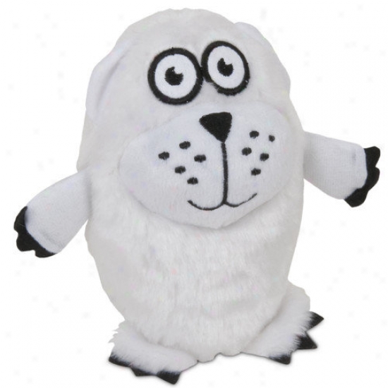 Booda Pet Products Po1ar Bear Grunts Dog Toy