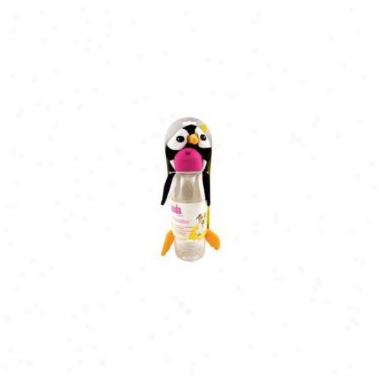 Booda Fondling Products Squeakbottles Penguin Dog Toy