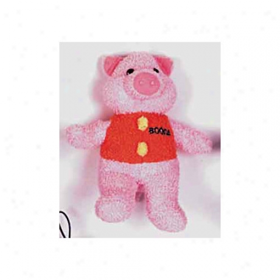 Booda Pet Products Terry Pig Dog Toy