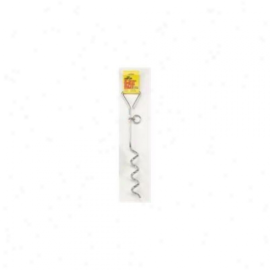 Booda Products Spiral Tie Out Stake 18 Inch - 3450000