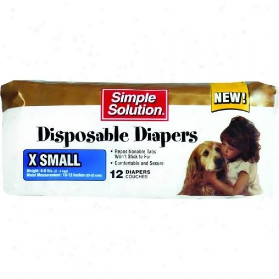 Bramton 10582 Pupsters Disposable Diaper
