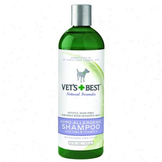Bramton 3165810004 Vets Best Hypo-allergenic Shampoo