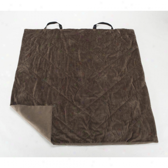 Buddy Beds Plush Seat Protector Dogtravel Blanket With Quilted Velboa Fleece And Microfiber Cover