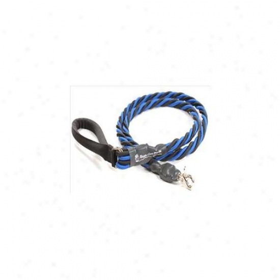 Bungee Pupee Bq401 X-large Up To 165 Lbs - Blue And Black 6 Ft.  Leash