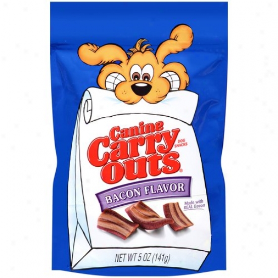 Canine Carrt Outs Bacon Flavor Dog Snacks, 5 Oz