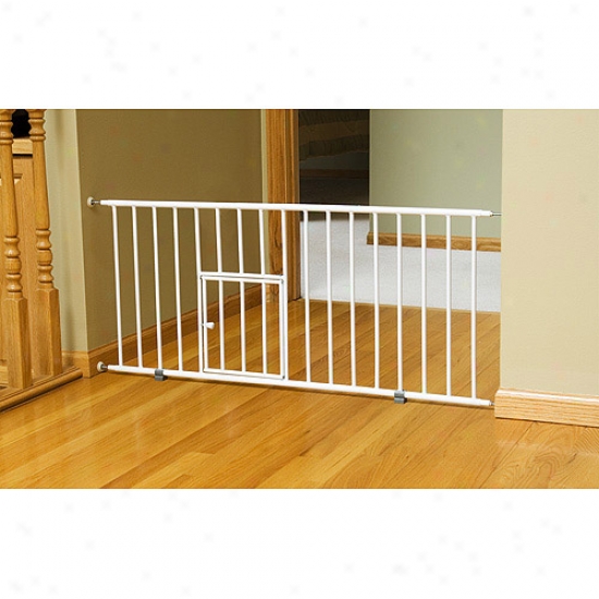 Cralson Mini Gate With Pet Passage