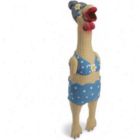 Charming Pet Products Grandma Hippie Chick  Dog Toy