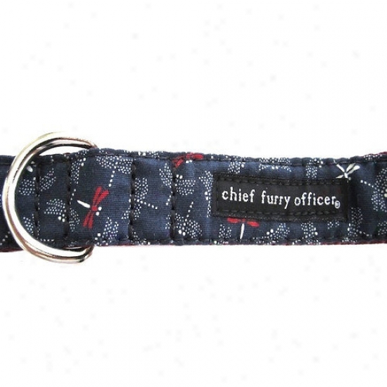 Chief Furry Officer Fire Flies Dog Leash