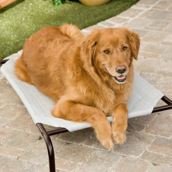 Coolaroo Deluxe Dog Bed - Grey