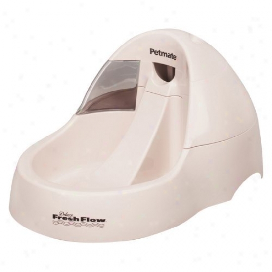 Deluxe Fresh Flow Jumbo Pet Fountain - White