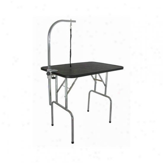 Dercin Pet Grooming Table Through  Folding Legs
