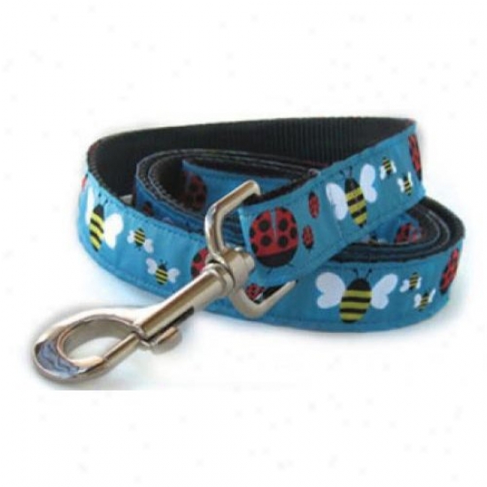 Diva-dog Dd24 Lady Bugs And Bumble Bees Teacup Leash