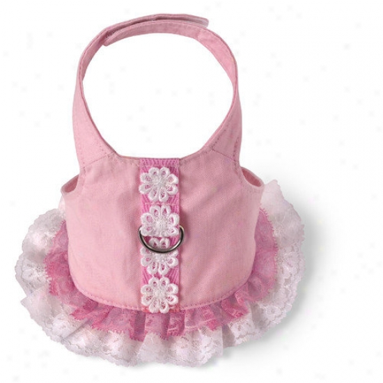 Doggles Dog Boutique Harness In Pink
