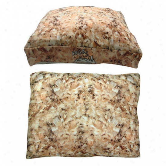 Dogzzzs Rectangle Shavings Dog Bed