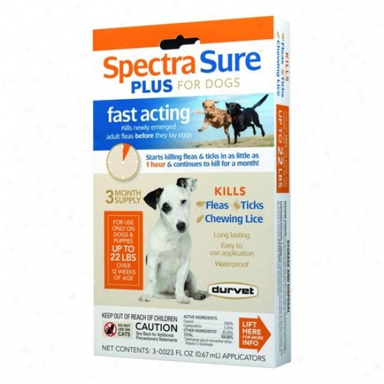 Durvet 011-1152 Spectra Sure Plus For Dogs