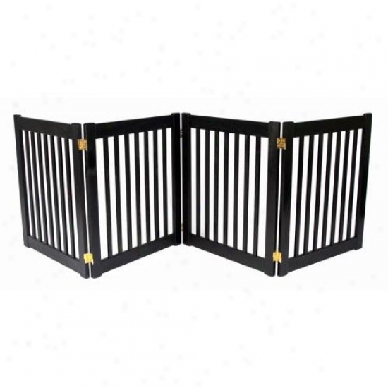 Dynamic Accents 42421 27in 4 Array Free Standinng Ez Gate Black