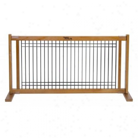 Dynamic Accents 42603 20in Wood/wire Large Free Standing Gate Ar5isan Bronze
