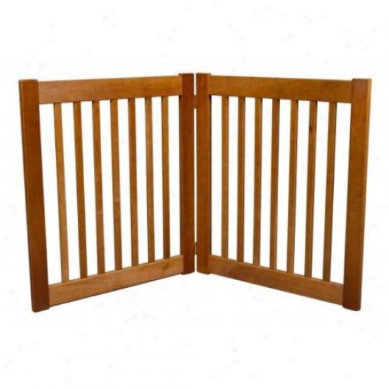 Dynamic Accents 42620 27in 2 Pandl Free Standing Ez Gate Artisan Bronze