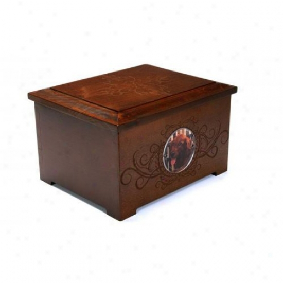 Dynamic Accents Pet Urn And Memory Box