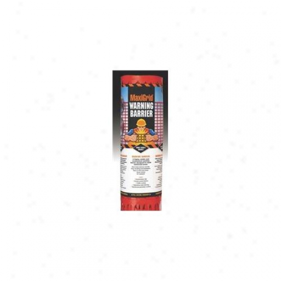 Easy Gardener - Maxigrid Warning Barrier- Orange 4 X 100 Ft - Rc114100