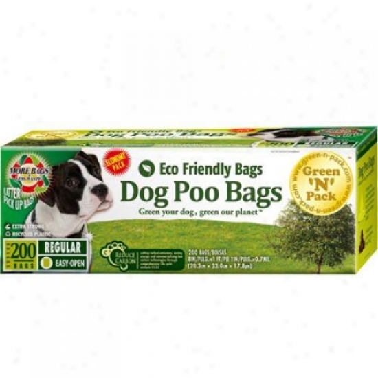 Eco-friendly Bags Dog Poo Bags Value Pack 200 Pack