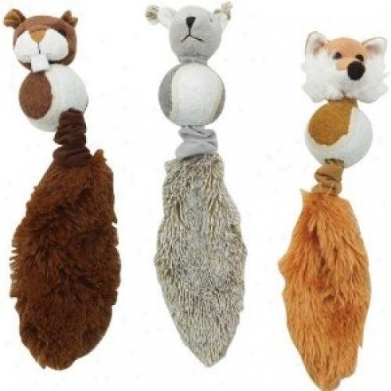 Ethical Dog 5880 Triple Play Plush And Tennis