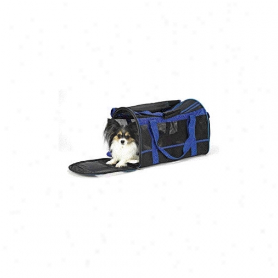 Ethical Pet Travel Mechanism Front Pouch Pet Carrier In Black